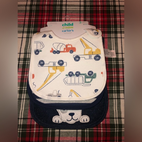 Carters baby bibs - Picture 1 of 3